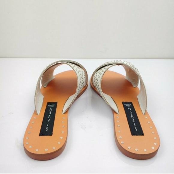 Steven by Steve Madden Studded Leather Slides - Picture 6 of 6